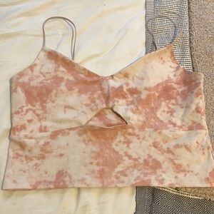 Abercrombie & Fitch Soft AF longline bralette